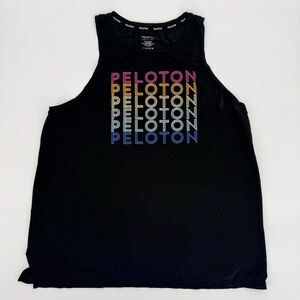Peloton Agility Racer Tank Top L Women’s Athletic Cycling Spin Bike Exercise Gym